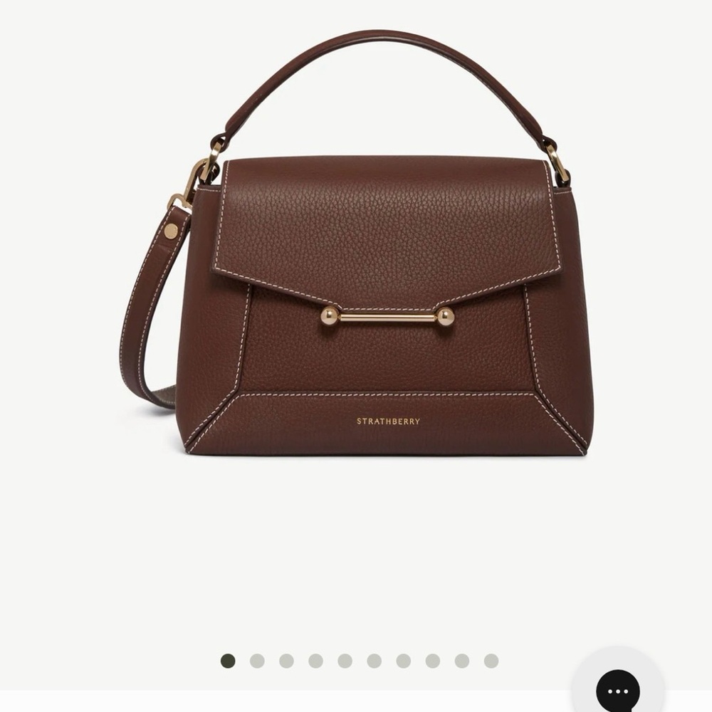 NWT Strathberry Mosaic Bag Chocolate